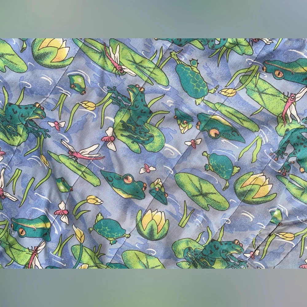 🛏️ Froggy Fun Brain Break Sleeping Mat with Velcro Closure 🐸💤